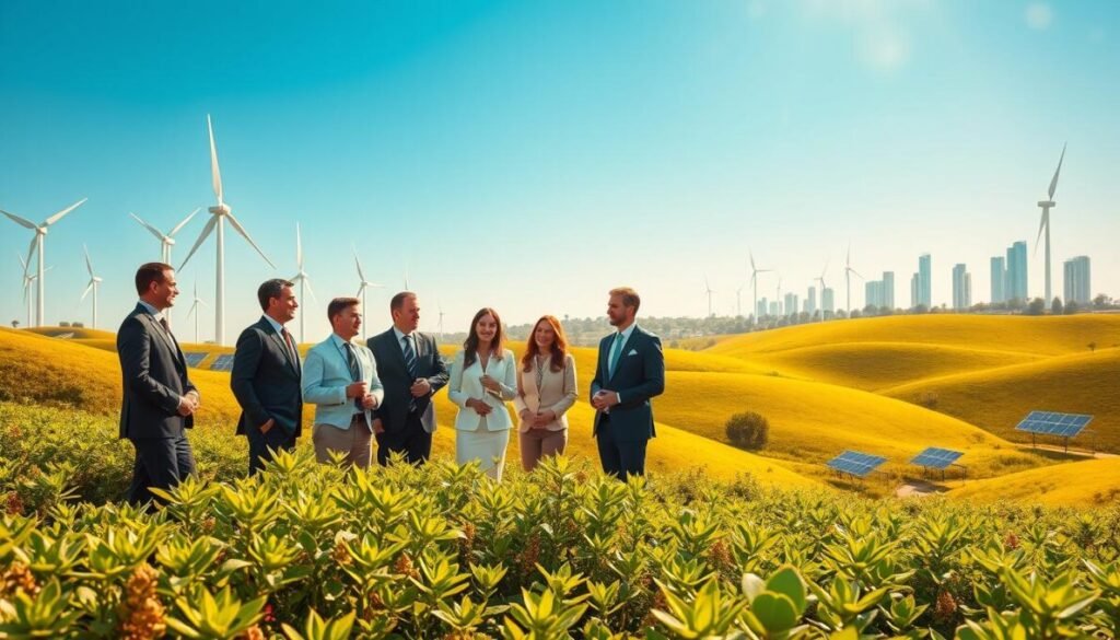 Crescimento da Energia Verde de 25 a 35% até 2026