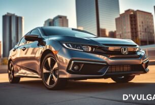 Honda Civic Advanced Hybrid 2026 - frontal do sedã mostrando grade, para-choque e linhas aerodinâmicas