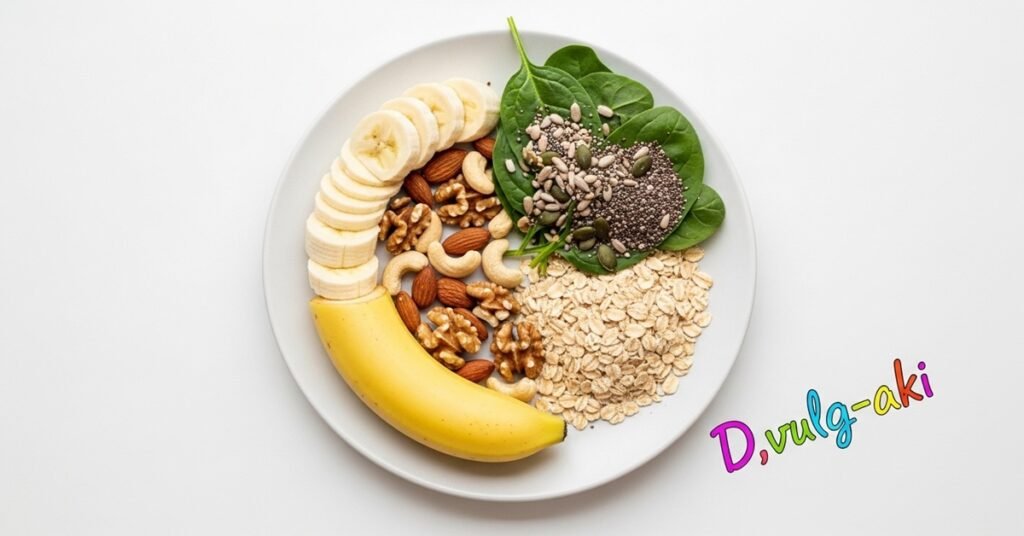 Alimentos ricos em triptofano e magnésio que melhoram o sono e reduzem irritação