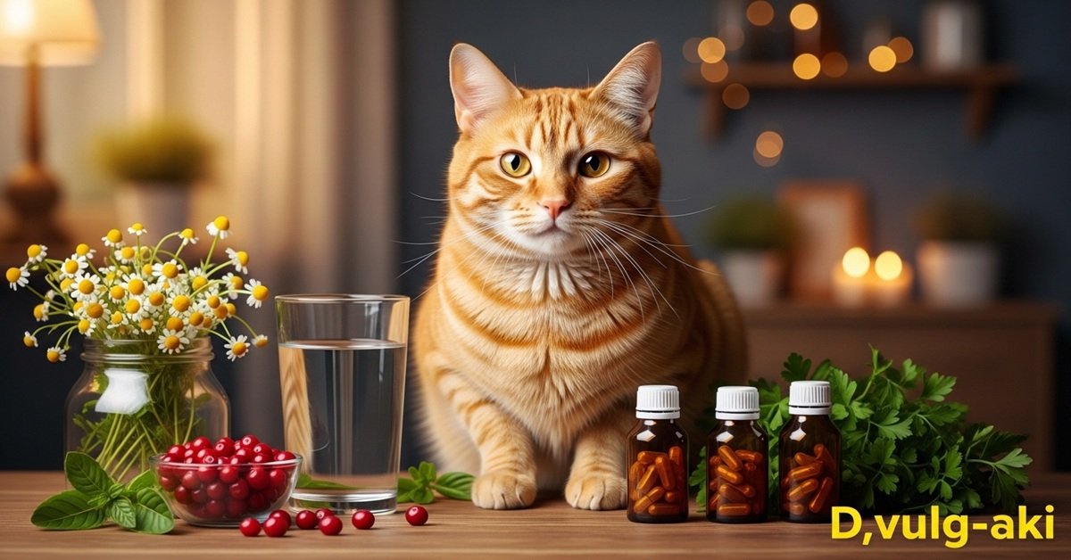 remédio natural para gatos com problemas urinários